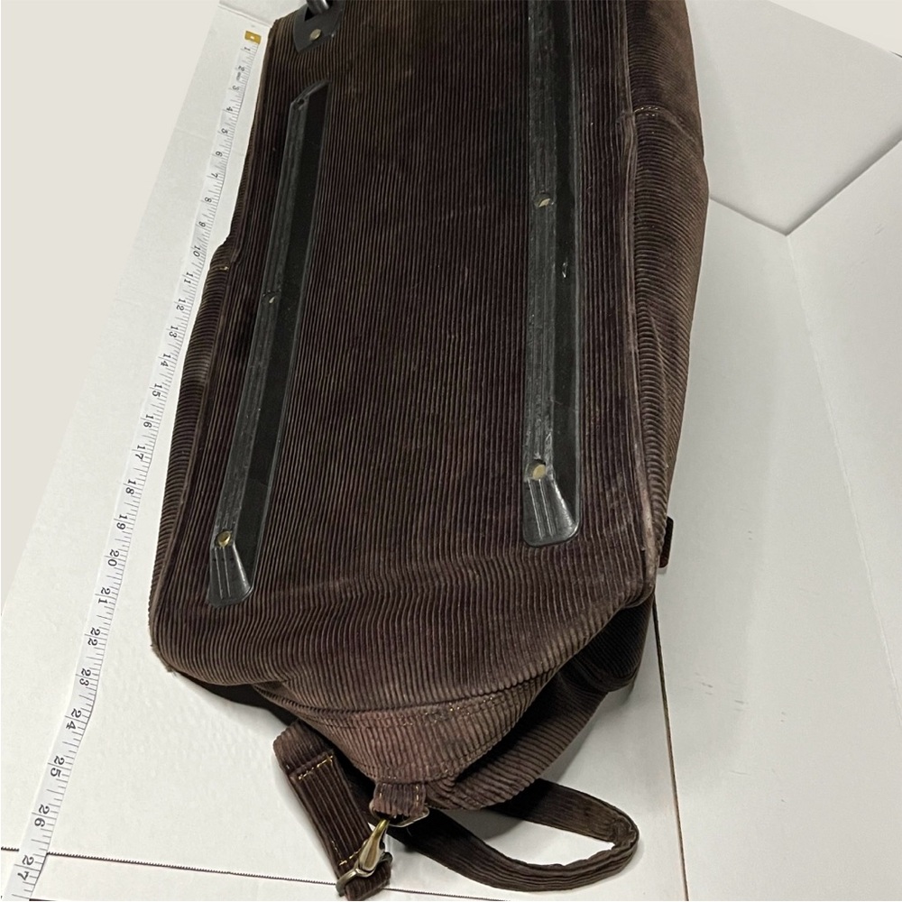 ROXY Vintage Corduroy Travel Bag On Wheels - Picture 11 of 12